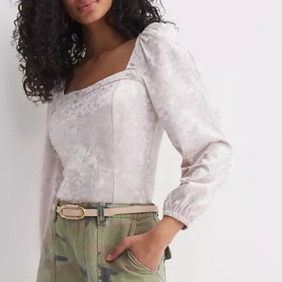 Anthropologie Jessima Velvet Blouse NWOT - Picture 3 of 11